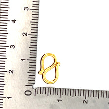 Load image into Gallery viewer, 24K Solid Yellow Gold &quot;S&quot; Lock Clasp 1.05 Grams
