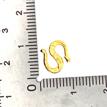 Load image into Gallery viewer, 24K Solid Yellow Gold &quot;S&quot; Lock Clasp 0.8 Grams
