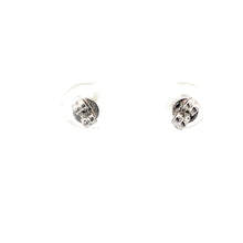 Load image into Gallery viewer, 18K Solid White Gold Diamond Stud Earrings D0.45 CT
