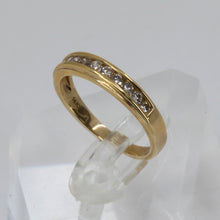 Load image into Gallery viewer, 14K Solid Yellow Gold Diamond Band Ring 0.33 CT 2.7 Grams
