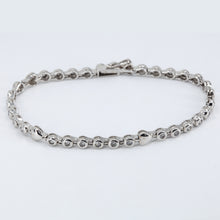 Load image into Gallery viewer, 14K White Gold Diamond Tennis Bracelet D1.50 CT
