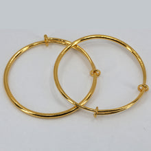 Load image into Gallery viewer, One Pair of 24K Yellow Gold Baby bangles 11.1 Grams
