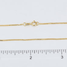 Load image into Gallery viewer, 14K Solid Yellow Gold Thin Braided Chain 19.5&quot; 1.7 Grams

