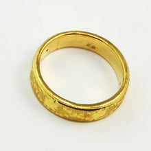 Load image into Gallery viewer, 24K Solid Yellow Gold Women Ring Band 2.3 Grams

