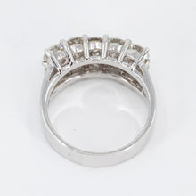 Load image into Gallery viewer, 18K Solid White Gold Diamond Ring 2.78CT
