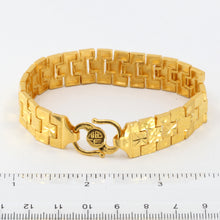 Load image into Gallery viewer, 24K Solid Yellow Gold Men Bracelet 43.9 Grams
