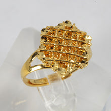 Load image into Gallery viewer, 24K Solid Yellow Gold Women Design Ring Band 5.2 Grams
