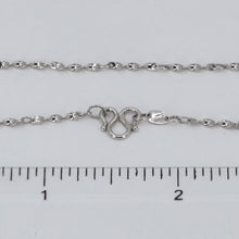 Load image into Gallery viewer, Platinum Twisted Link Chain 5.2 Grams 18&quot;
