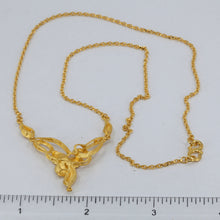 Load image into Gallery viewer, 24K Solid Yellow Gold Wedding Flower Chain 11.2 Grams 9999

