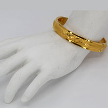 Load image into Gallery viewer, 24K Solid Yellow Gold Dragon Phoenix Bangle 18.9 Grams 9999
