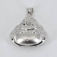Load image into Gallery viewer, Platinum Buddha Hollow Pendant 8.1 Grams
