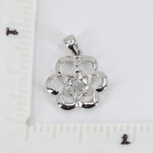 Load image into Gallery viewer, Platinum Flower Pendant 2.3 Grams
