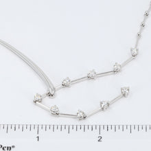 Load image into Gallery viewer, 18K White Gold Diamond Necklace D1.03CT
