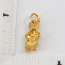 Load image into Gallery viewer, 24K Solid Yellow Gold Zodiac Rabbit Pendant 2.3 Grams

