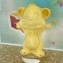 Load image into Gallery viewer, 24K Solid Yellow Gold Mouse Rat Ornament Figurine 1.5&quot; x 1&quot;
