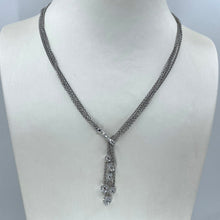 Load image into Gallery viewer, 18K White Gold Diamond Necklace D1.02CT
