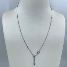Load image into Gallery viewer, Platinum Dainty Link Adjustable Chain 3.3 Grams Maximum Length 18&quot;
