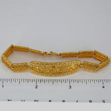 Load image into Gallery viewer, 24K Solid Yellow Gold Dragon Bracelet 20.5 Grams
