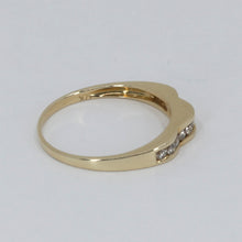 Load image into Gallery viewer, 14K Yellow Gold Women Diamond Design Ring D.0.18 CT

