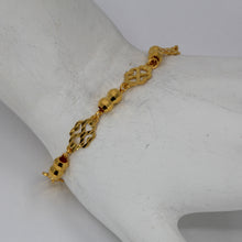 Load image into Gallery viewer, 24K Solid Yellow Gold Design Adjustable Bracelet 8.6 Grams
