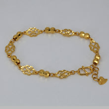 Load image into Gallery viewer, 24K Solid Yellow Gold Design Adjustable Bracelet 8.6 Grams
