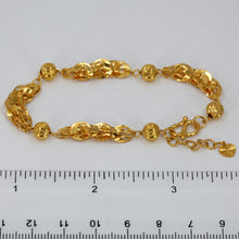 Load image into Gallery viewer, 24K Solid Yellow Gold Design Adjustable Bracelet 10.5 Grams
