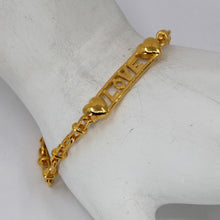 Load image into Gallery viewer, 24K Solid Yellow Gold Love Bracelet 12.9 Grams
