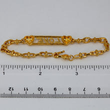 Load image into Gallery viewer, 24K Solid Yellow Gold Love Bracelet 12.9 Grams
