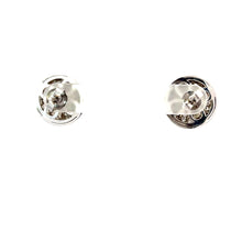 將圖片載入圖庫檢視器 14K Solid White Gold Diamond Post Earrings D1.8 CT
