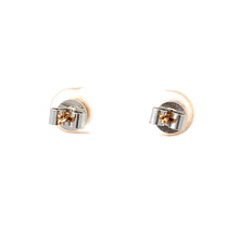 將圖片載入圖庫檢視器 18K Solid Rose Gold Diamond Stud Earrings D0.50 CT
