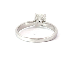 將圖片載入圖庫檢視器 18K Solid White Gold Solitaire Diamond Ring D0.78CT GIA VS2 G
