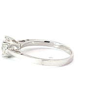 Load image into Gallery viewer, 18K Solid White Gold Solitaire Diamond Ring D0.92CT GIA I1 G
