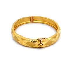 Load image into Gallery viewer, 24K Solid Yellow Gold Design Bangle 20.2 Grams
