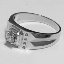 Load image into Gallery viewer, 18K White Gold Diamond Men Ring
