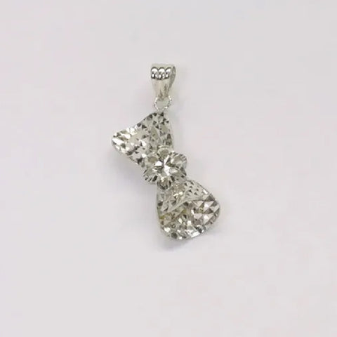 18K White Gold Pendant 1.3G