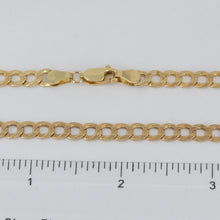 將圖片載入圖庫檢視器 14K Solid Yellow Gold Cuban Link Chain 24&quot; 20.9 Grams
