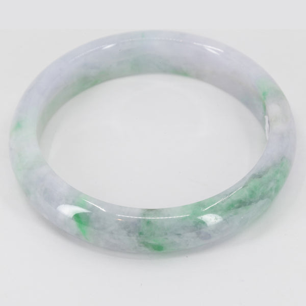 Nature Jade Bangle 天然翡翠 (A貨) 玉手鐲 #62190161398