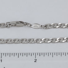 Load image into Gallery viewer, Platinum Stone Cut Cuban Link Chain 35.5 Grams 22&quot;
