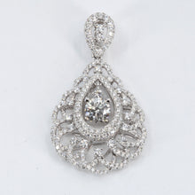 Load image into Gallery viewer, 18K White Gold Diamond Pendant CD1.07CT SD1.90CT
