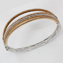 Load image into Gallery viewer, 18K Solid Gold Diamond Bangle 2.38 CT

