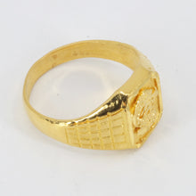 將圖片載入圖庫檢視器 24K Solid Yellow Gold Dragon Ring 9.1 Grams
