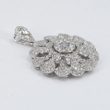 Load image into Gallery viewer, 18K White Gold Diamond Pendant D2.83 CT
