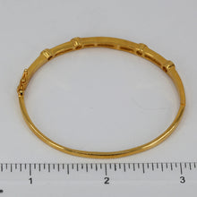 Load image into Gallery viewer, 18K Solid Yellow Gold Natural Diamond Bangle D0.73 CT

