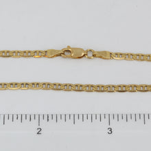 將圖片載入圖庫檢視器 14K Solid Yellow Gold Anchor Link Chain 24&quot; 10.2 Grams
