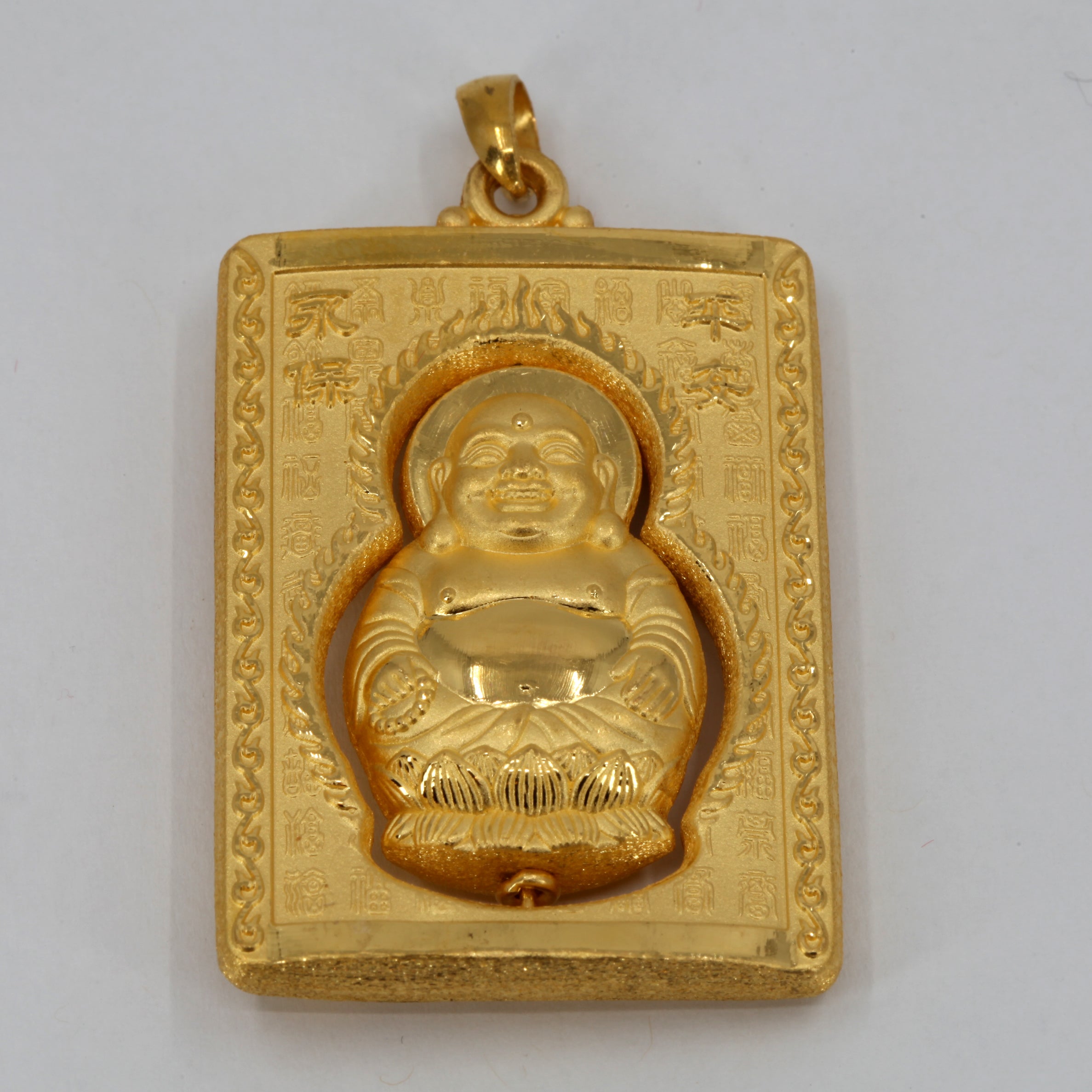 24k deals buddha pendant