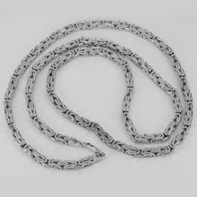 Load image into Gallery viewer, 14K Solid White Gold Super Link Chain 26&quot; 32.3 Grams
