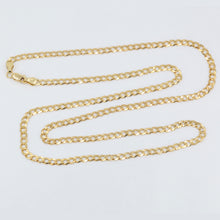 Load image into Gallery viewer, 14K Solid Yellow Gold Flat Cuban Link Chain 22&quot; 5.6 Grams SKU: 15-30-1526
