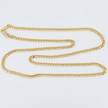 Load image into Gallery viewer, 14K Solid Yellow Gold Cuban Link Chain 18&quot; 10.3 Grams
