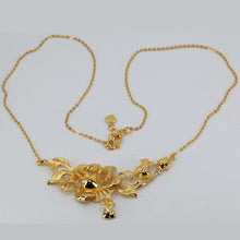Load image into Gallery viewer, 24K Solid Yellow Gold Wedding Flower Chain 20.54 Grams

