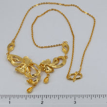 Load image into Gallery viewer, 24K Solid Yellow Gold Wedding Butterfly Chain 14.92 Grams
